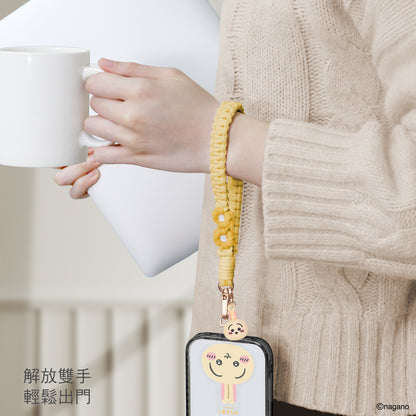 GARMMA Chiikawa Doll Charm Buckle Strap Braided Handstrap Phone Lanyard