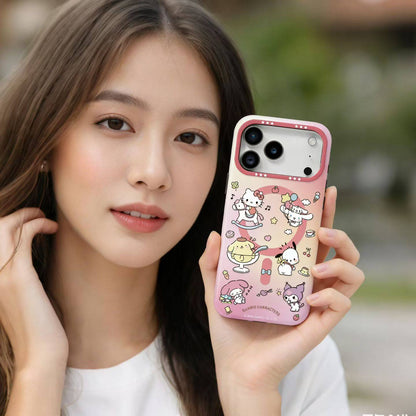Sanrio Characters Duolele Party MagSafe All-inclusive Shockproof IMD Protective Case Cover