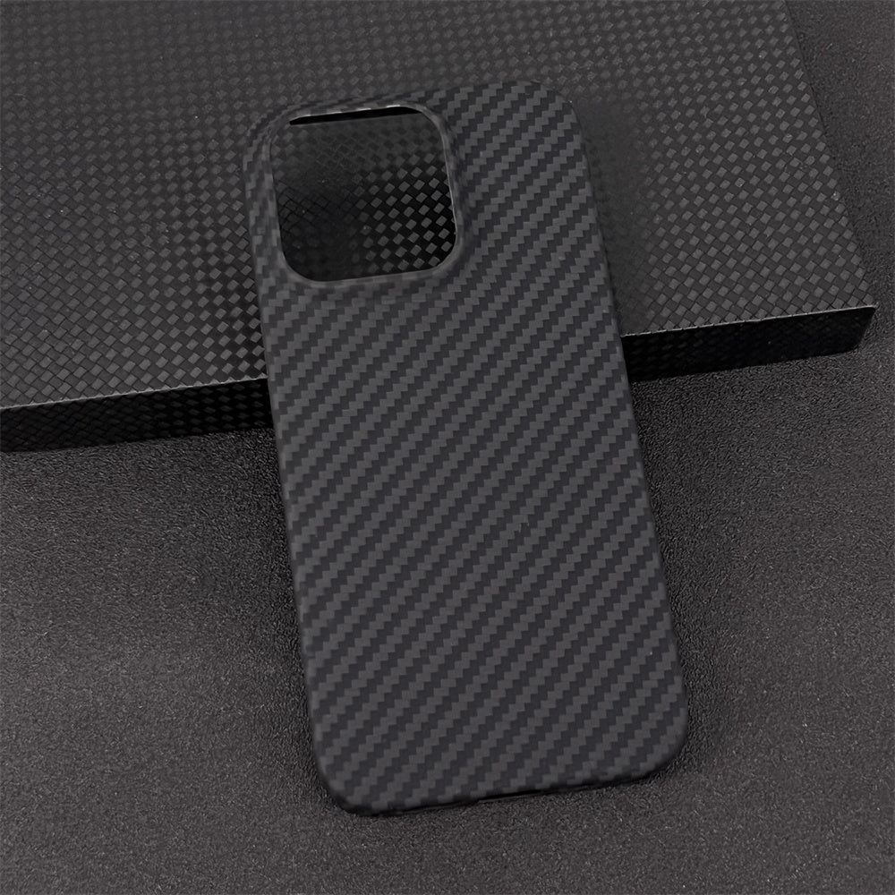 Oatsbasf Luxury Pure Carbon Fiber Case for Apple iPhone 15 series