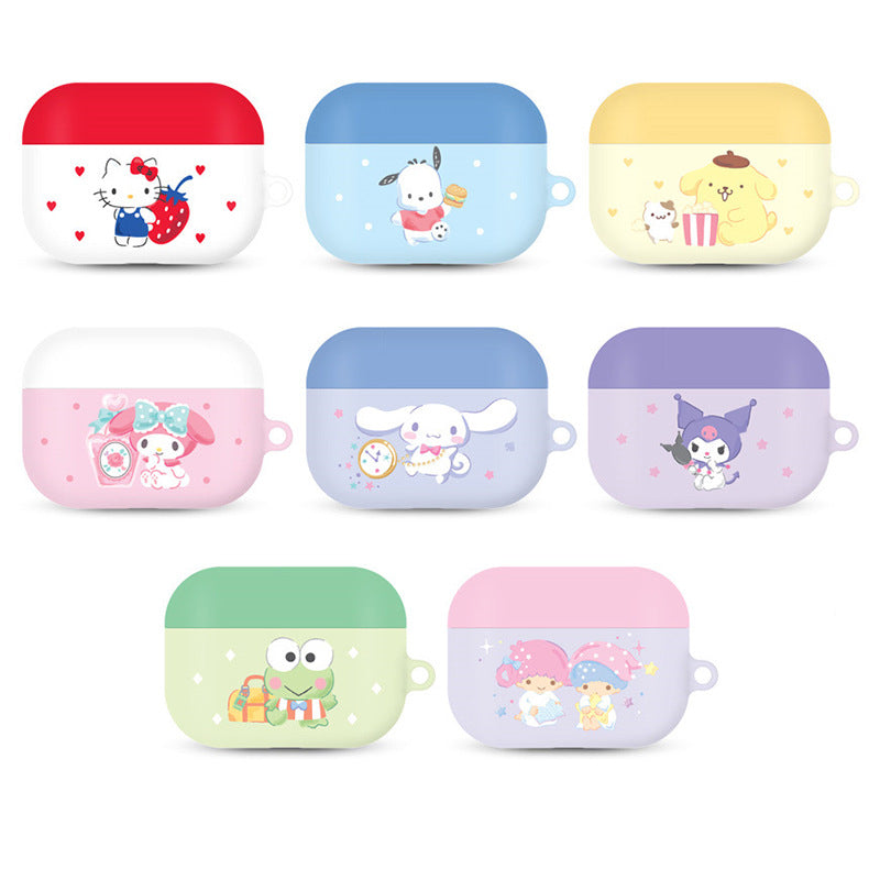 Sanrio Characters Happiness Hard Apple AirPods Charging Case Cover