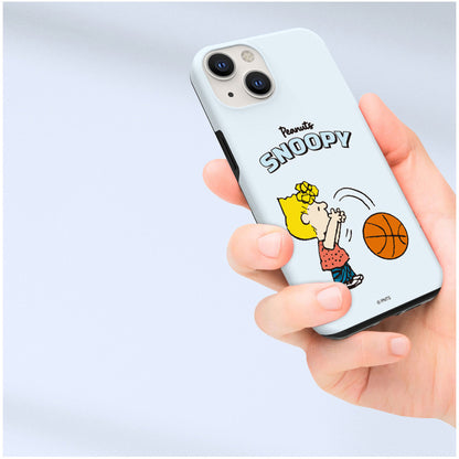 Snoopy Dual Layer TPU+PC Shockproof Guard Up Combo Case Cover