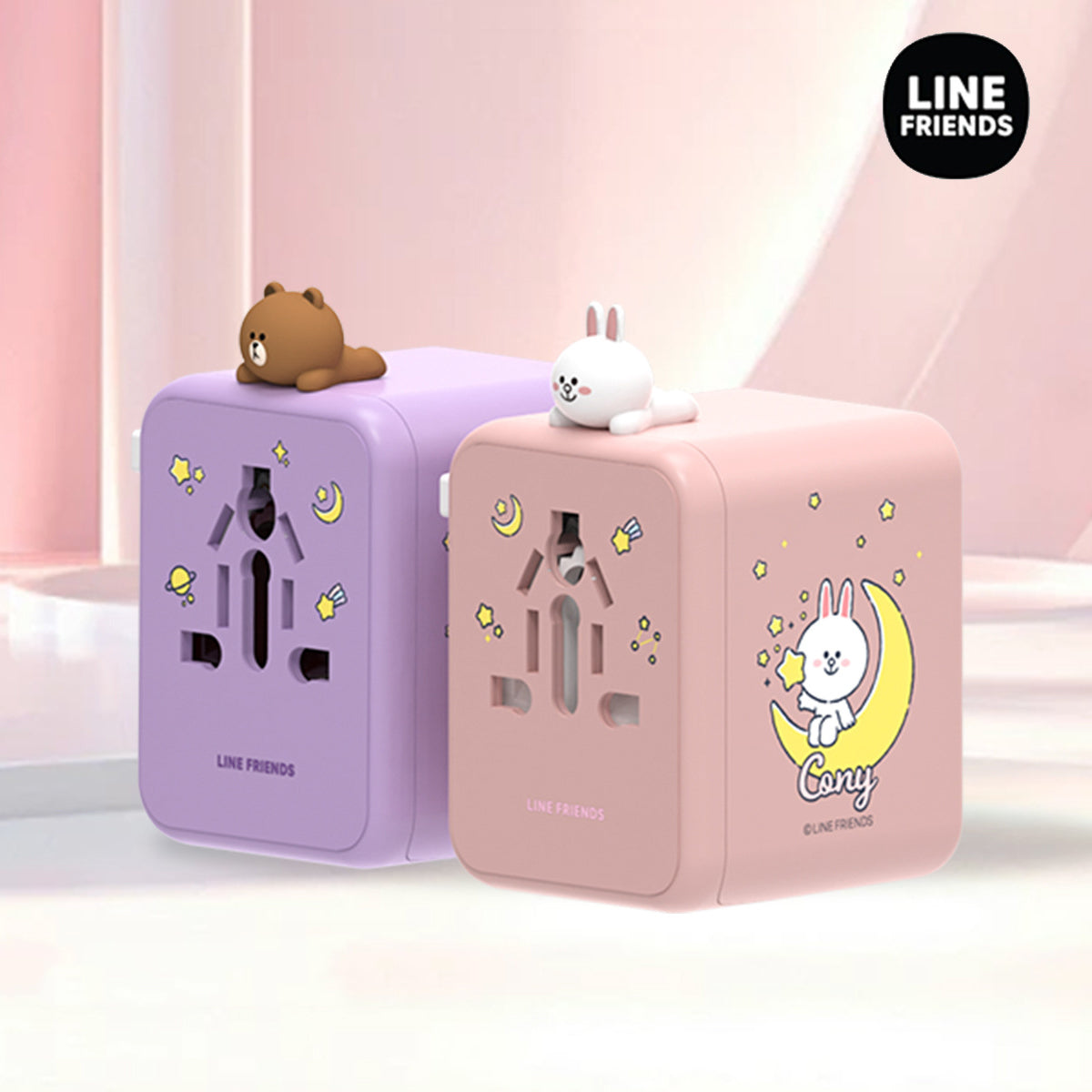 Line Friends Universal Converter 20W Fast Travel Charger