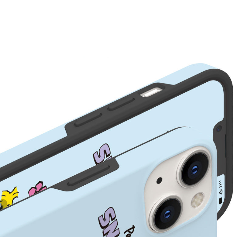 Snoopy Dual Layer TPU+PC Shockproof Guard Up Combo Case Cover