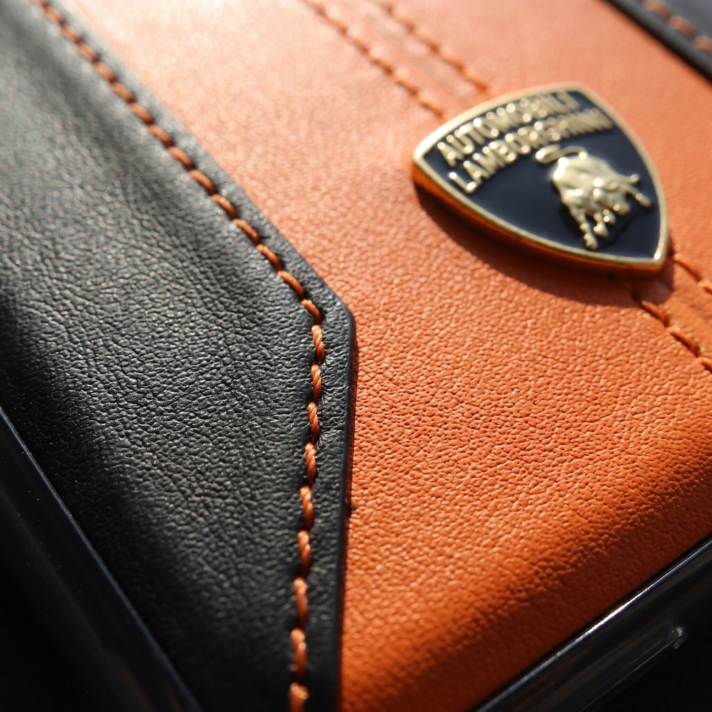 Lamborghini Genuine Leather Phone Case - Huracan D1