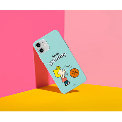 Peanuts Snoopy Liquid Silicone Soft Color Jelly Case Cover