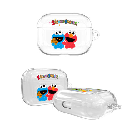 Sesame Street Clear Apple AirPods Charging Case Cover