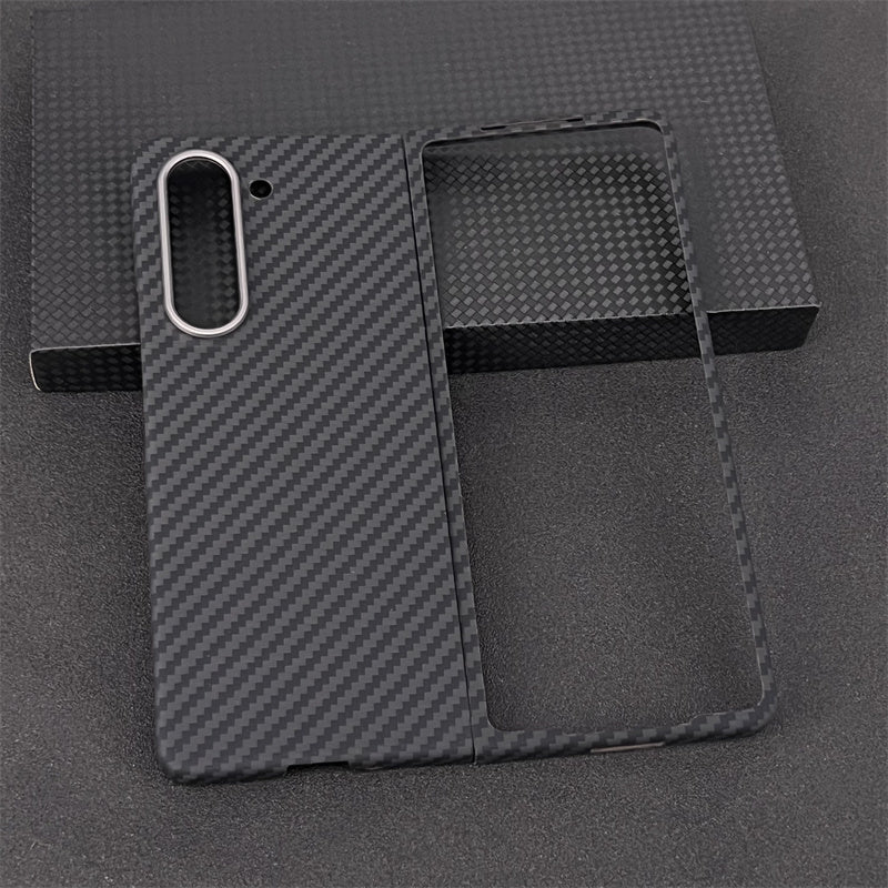 Oatsbasf Luxury Pure Carbon Fiber Case for Samsung Galaxy Z Fold5