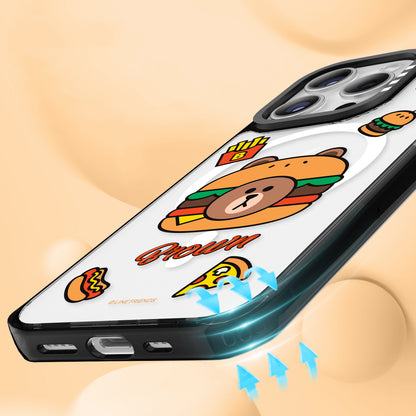 Line Friends Hamburger MagSafe Shockproof Case Cover