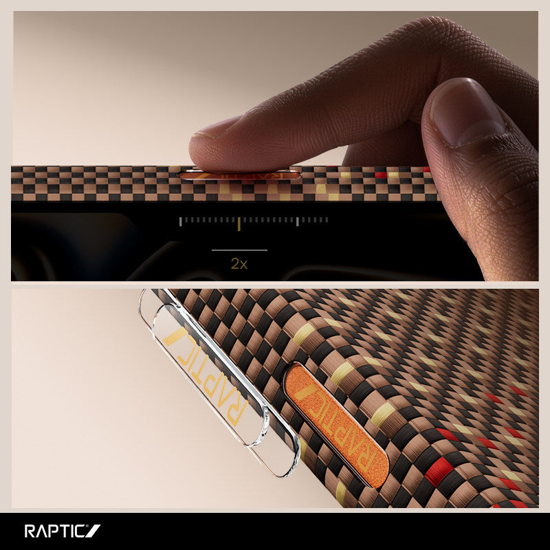 X-Doria Raptic Serenity Zero Gravity MagSafe Oriental Woven Aramid Fiber Case Cover