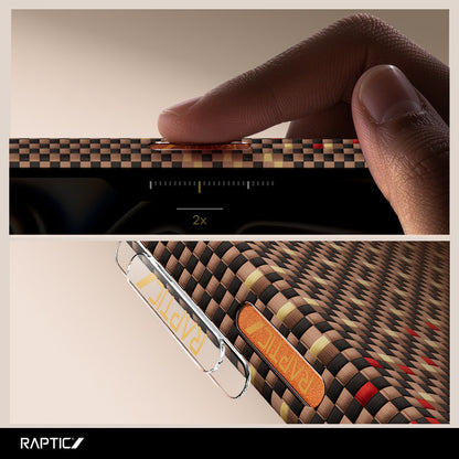 X-Doria Raptic Serenity Zero Gravity MagSafe Oriental Woven Aramid Fiber Case Cover