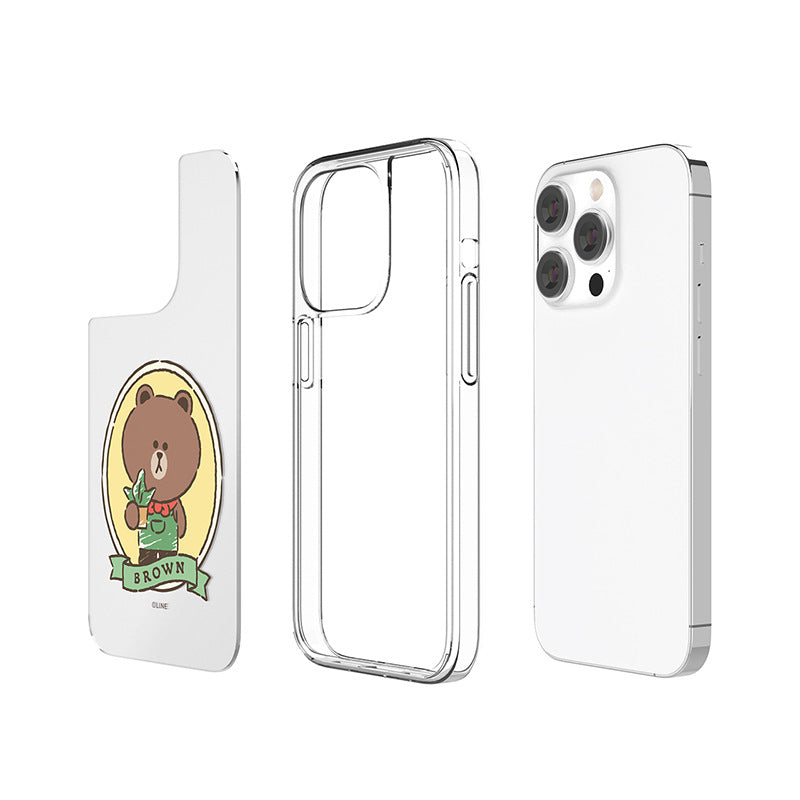 Line Friends Garden Mirror Case Cover