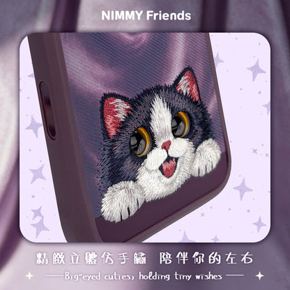 Nimmy Floppy Big Eyes Cute Pets MagSafe Embroidery Case Cover