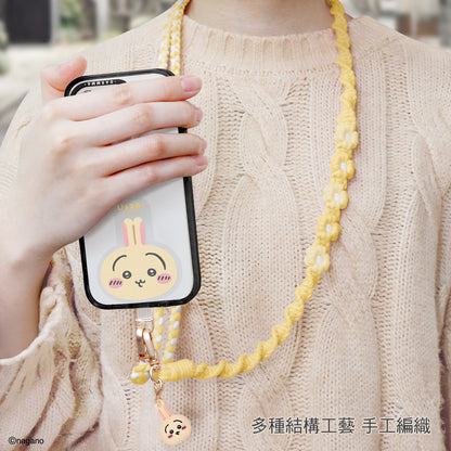 GARMMA Chiikawa Doll Charm Buckle Strap Braided Crossbody Phone Lanyard