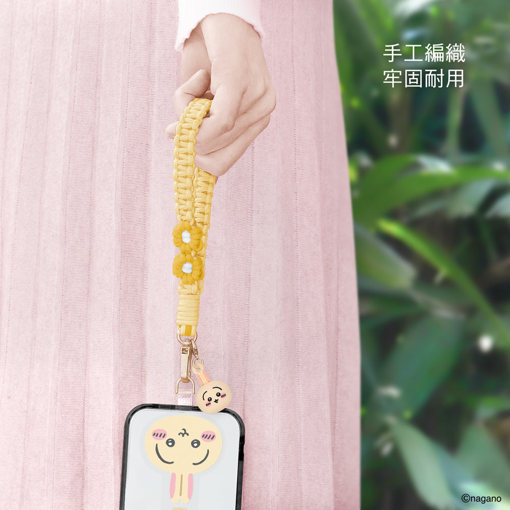 GARMMA Chiikawa Doll Charm Buckle Strap Braided Handstrap Phone Lanyard