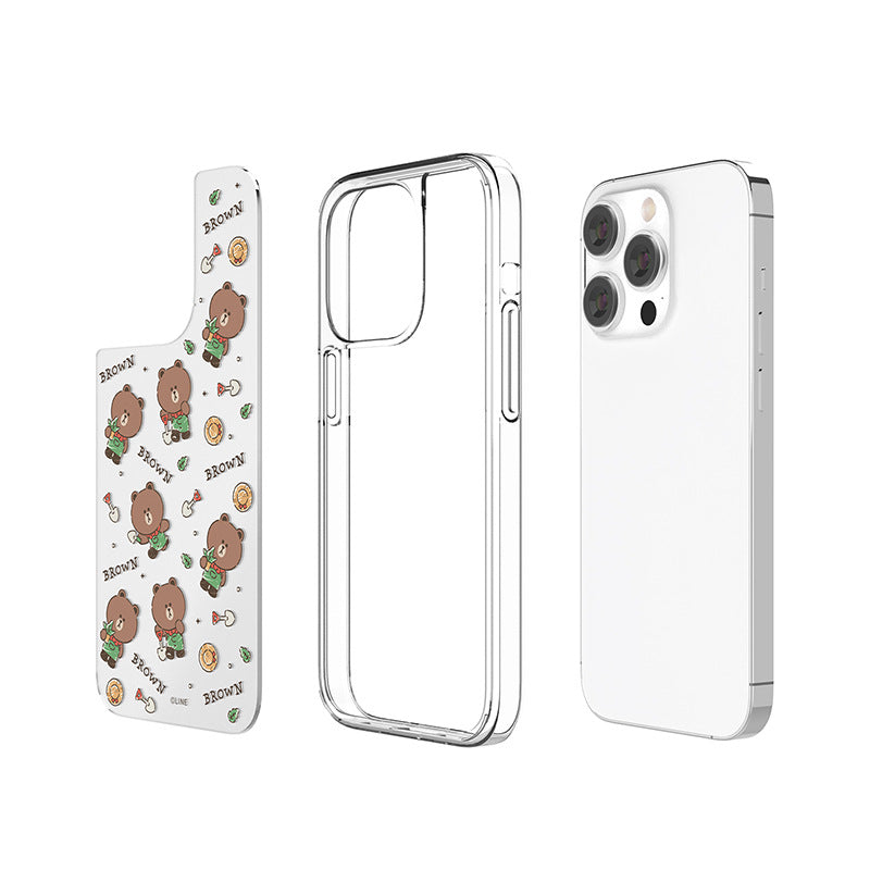 Line Friends Garden Mirror Case Cover