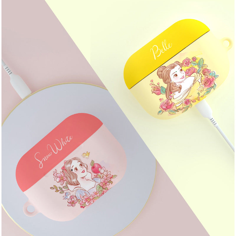 Disney Princess Watercolor Apple AirPods Charging Case Cover