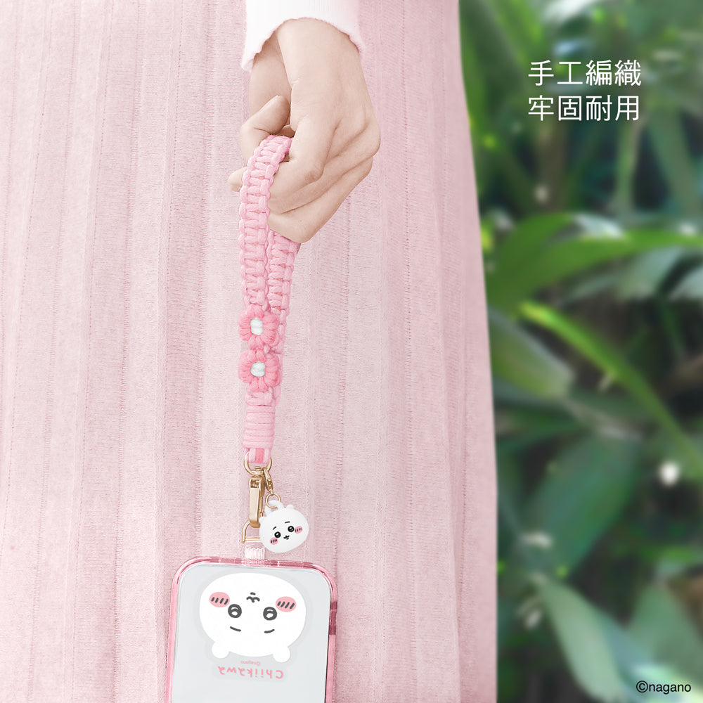 GARMMA Chiikawa Doll Charm Buckle Strap Braided Handstrap Phone Lanyard