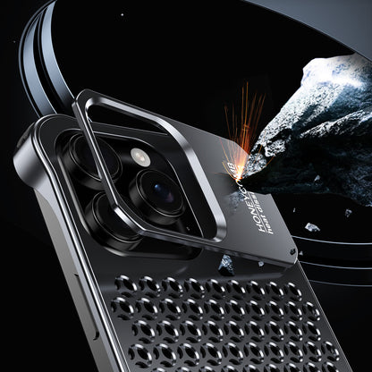 Armor King Lens Kickstand Heat Dissipation Metal Case Cover