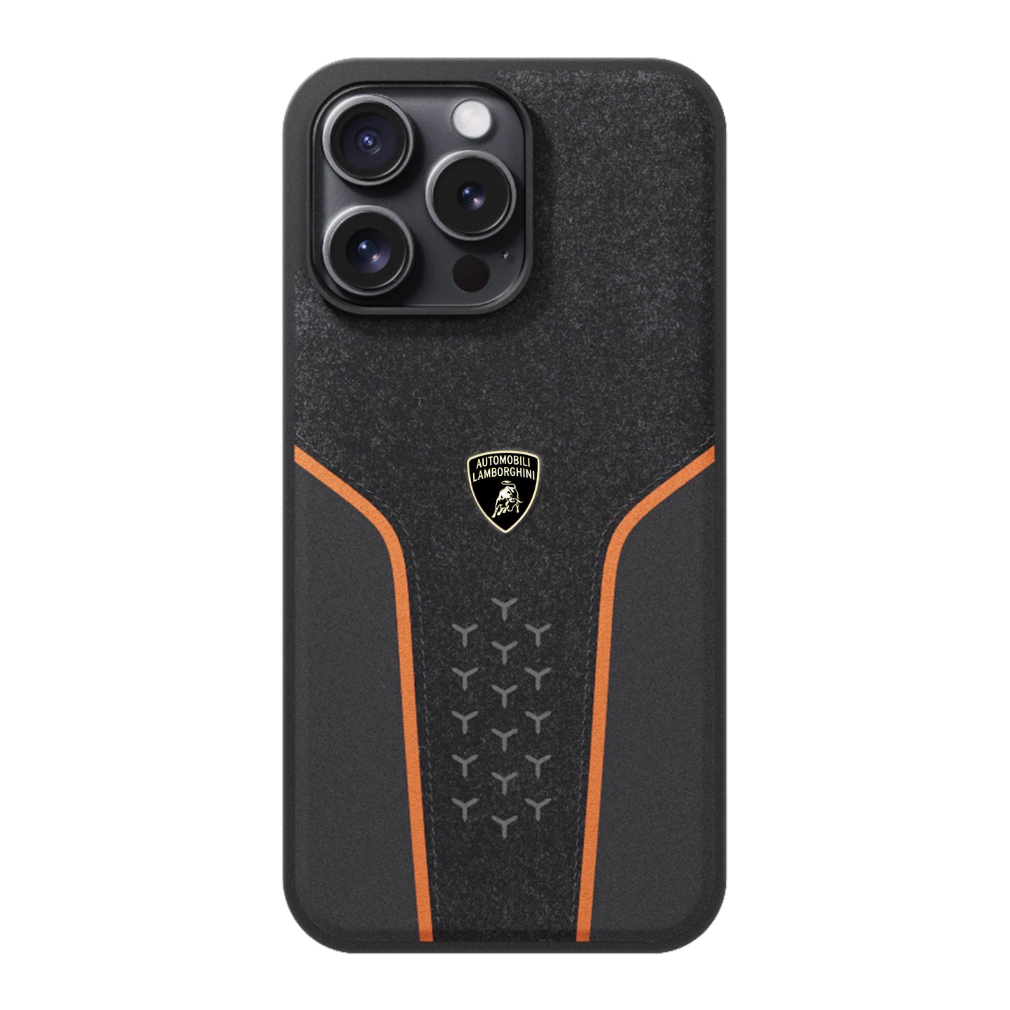 Lamborghini Genuine Leather Alcantara Phone Case - Huracan D19