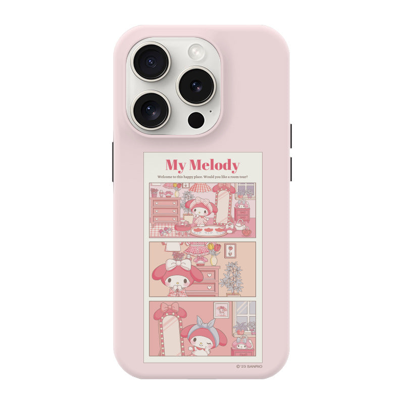 Sanrio Characters Guard Up Dual Layer TPU+PC Shockproof Case Cover