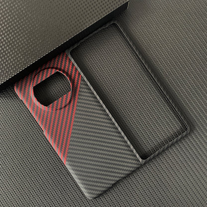 Oatsbasf Luxury Pure Carbon Fiber Case for Huawei Mate X3 / X2 / Xs 2 / Xs