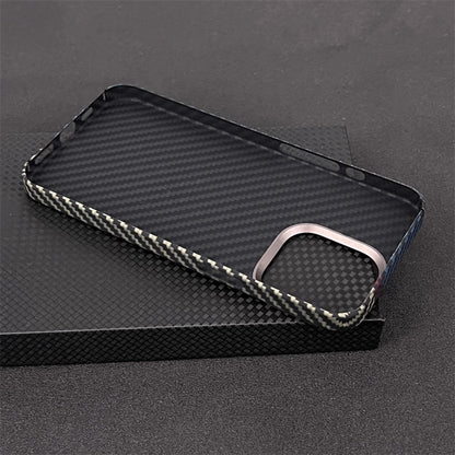 Oatsbasf Luxury Pure Aramid Fiber Case for Apple iPhone