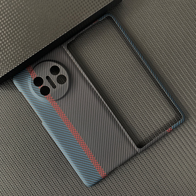 Oatsbasf Luxury Pure Carbon Fiber Case for Huawei Mate X3 / X2 / Xs 2 / Xs