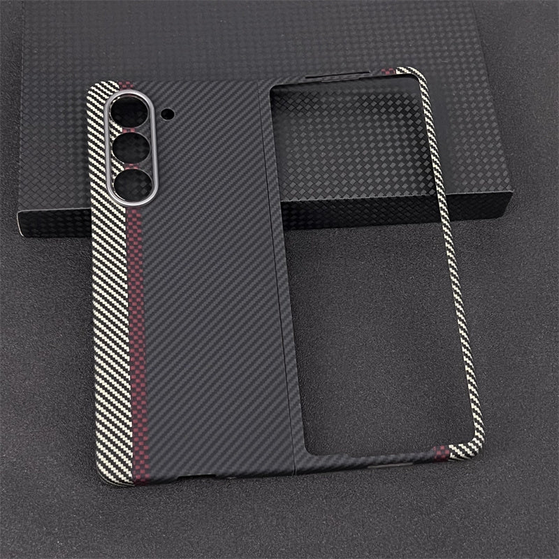 Oatsbasf Luxury Pure Carbon Fiber Case for Samsung Galaxy Z Fold5