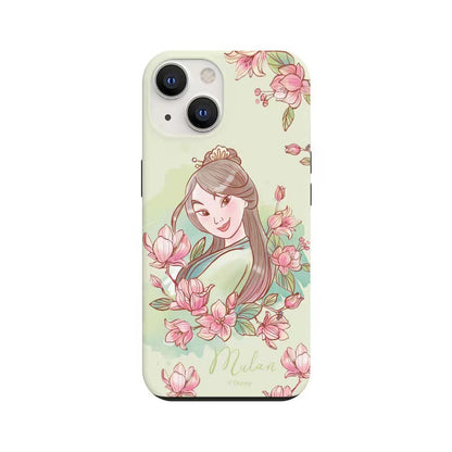 Disney Princess Watercolour Dual Layer TPU+PC Shockproof Guard Up Combo Case Cover