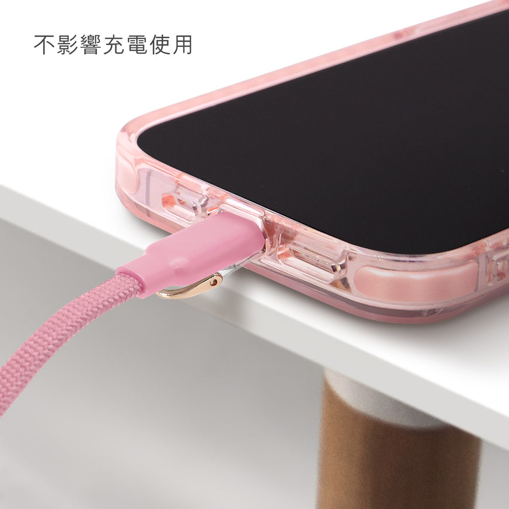 GARMMA Chiikawa Doll Charm Buckle Strap Braided Handstrap Phone Lanyard