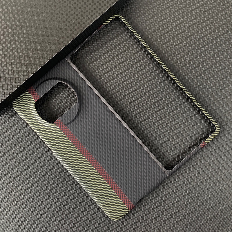 Oatsbasf Luxury Pure Carbon Fiber Case for Huawei Mate X3 / X2 / Xs 2 / Xs