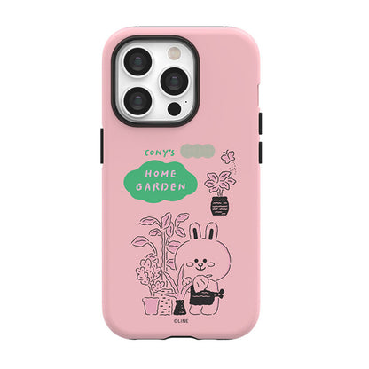 Line Friends Home Sweet Home Dual Layer TPU+PC Shockproof Guard Up Combo Case Cover