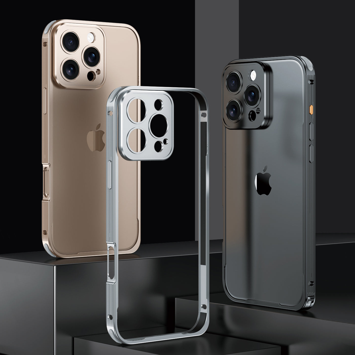 Armor King Kaidun Lens Protector Shockproof Metal Bumper Case Cover