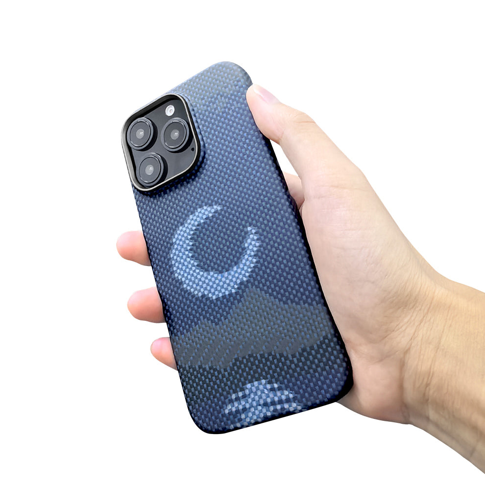 Armor King The Moon Aramid Fiber MagSafe Non-Slip Slim Light Case Cover