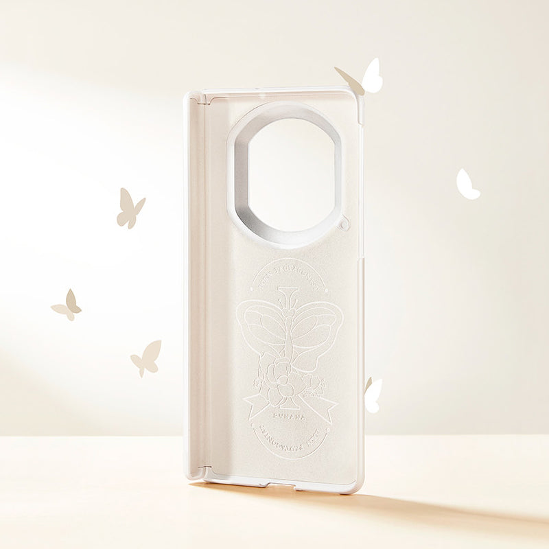 PYNANA Jewelry Aesthetics & Handcraft Holding Stars Wristband Stand Leather Case Cover with Axis