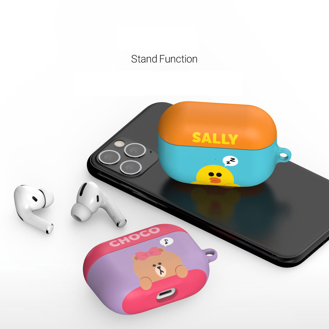 Line Friends Peep Apple AirPods Charging Case Cover