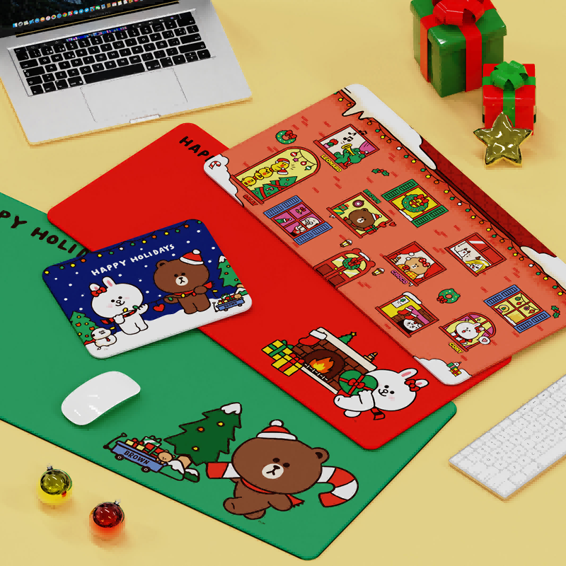 Line Friends Desk Mat Mouse Pad