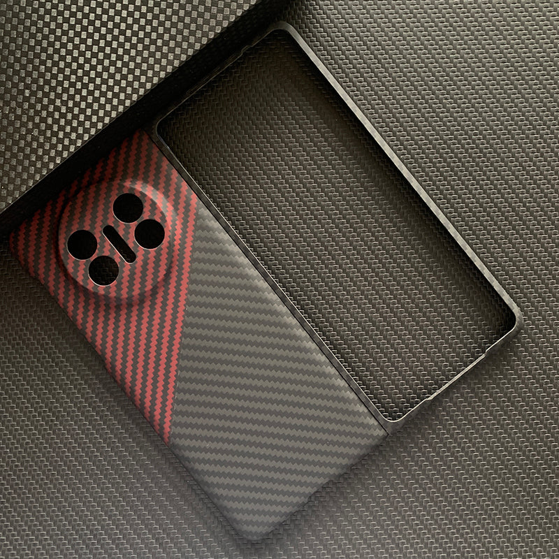 Oatsbasf Luxury Pure Carbon Fiber Case for Huawei Mate X3 / X2 / Xs 2 / Xs