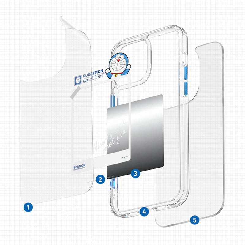 ROCK Doraemon Mirror Impression InShare Air Case Cover