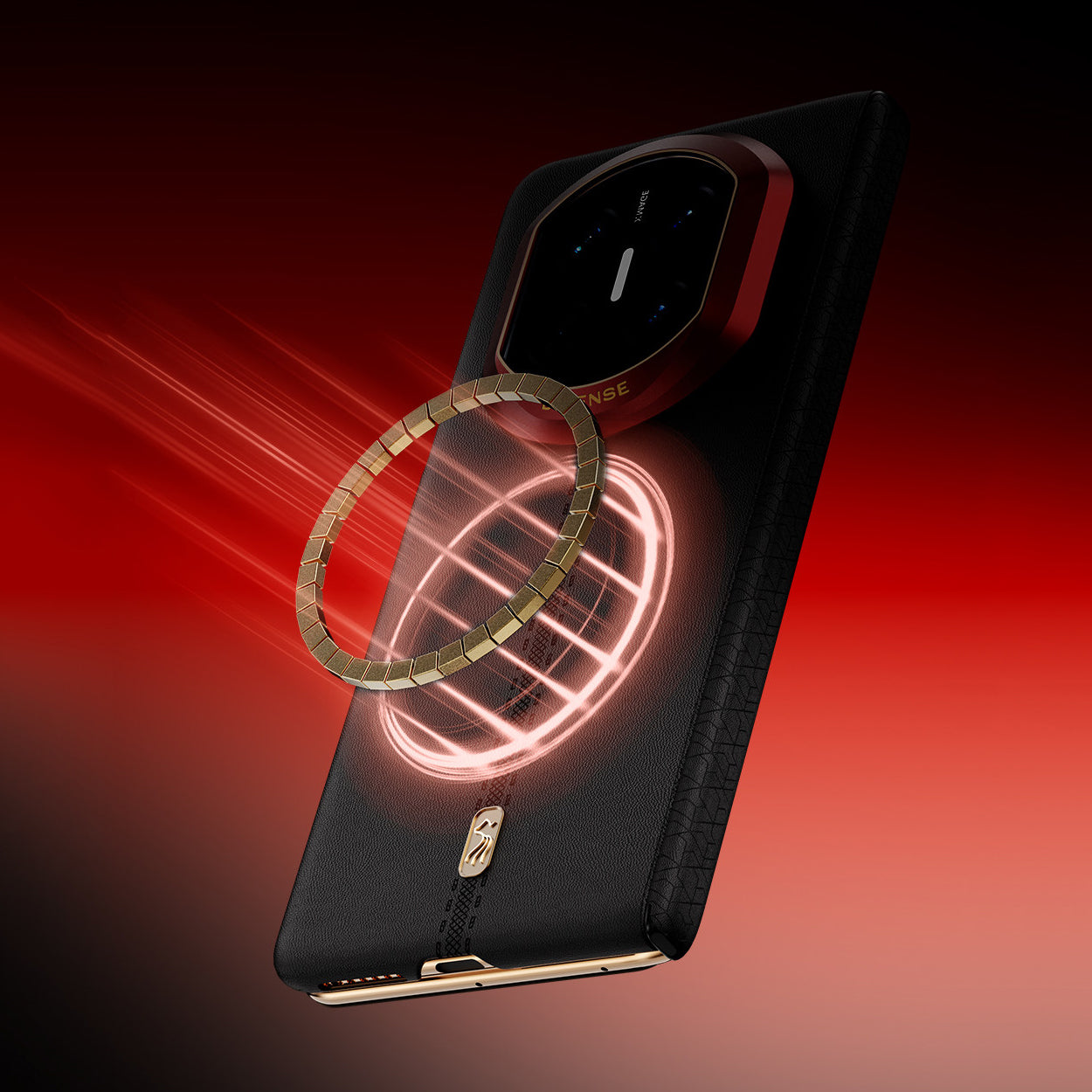 X-Doria Defense Horse YuJiang MagSafe 0 Gravity Air Leather Case Cover