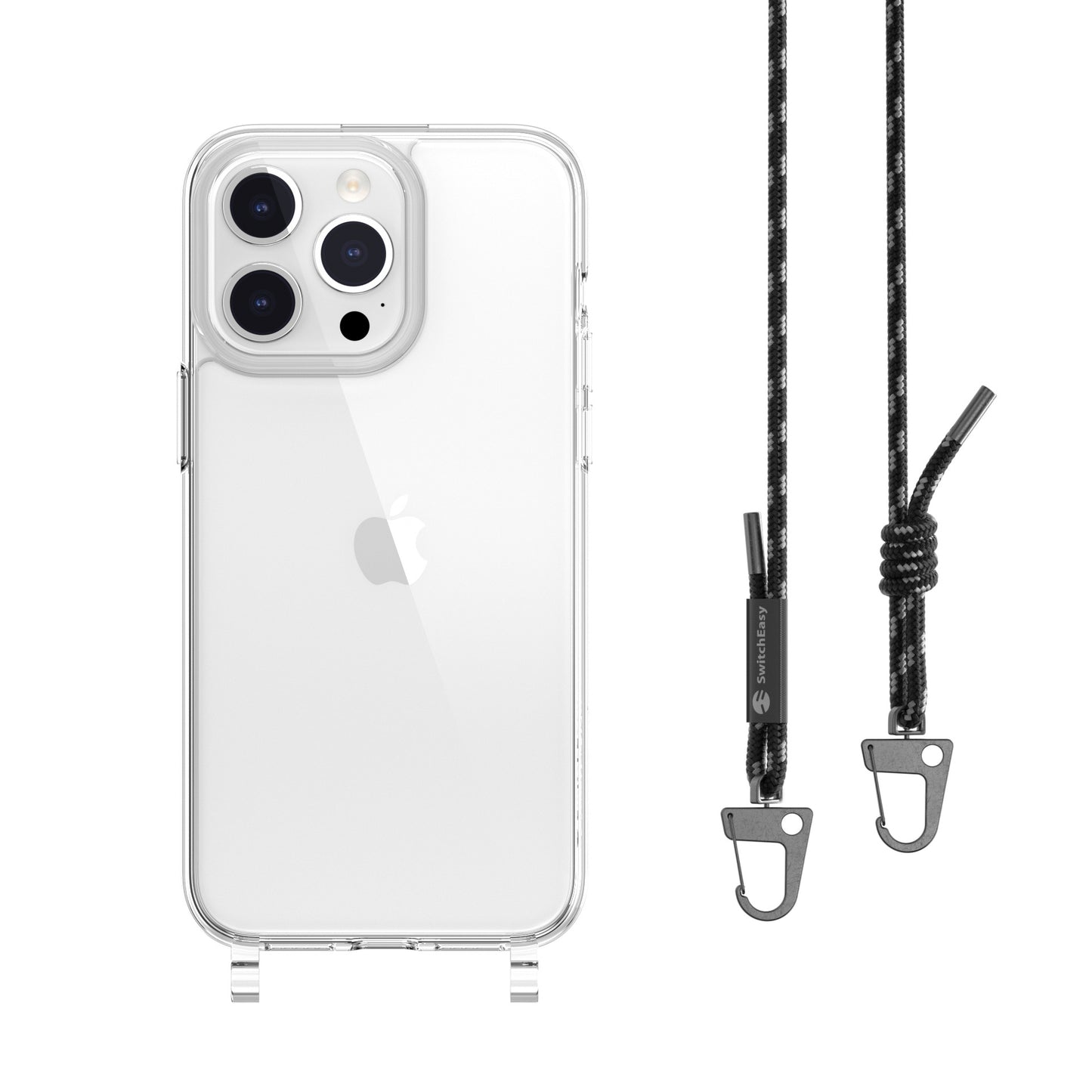 SwitchEasy Play Lanyard Shockproof Clear Case Cover