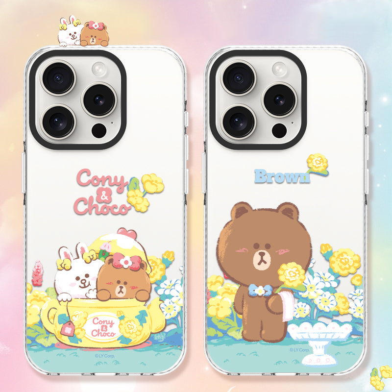 Line Friends Transparent Protective Case Cover