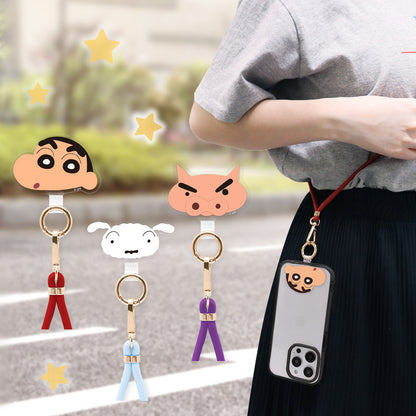 GARMMA Crayon Shin-chan Phone Buckle Strap Adjustable Lanyard