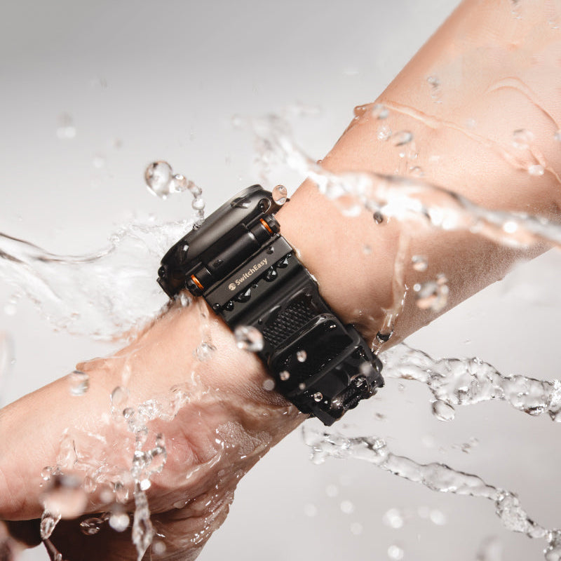SwitchEasy Rugged Silicone Watch Band Apple Watch Strap