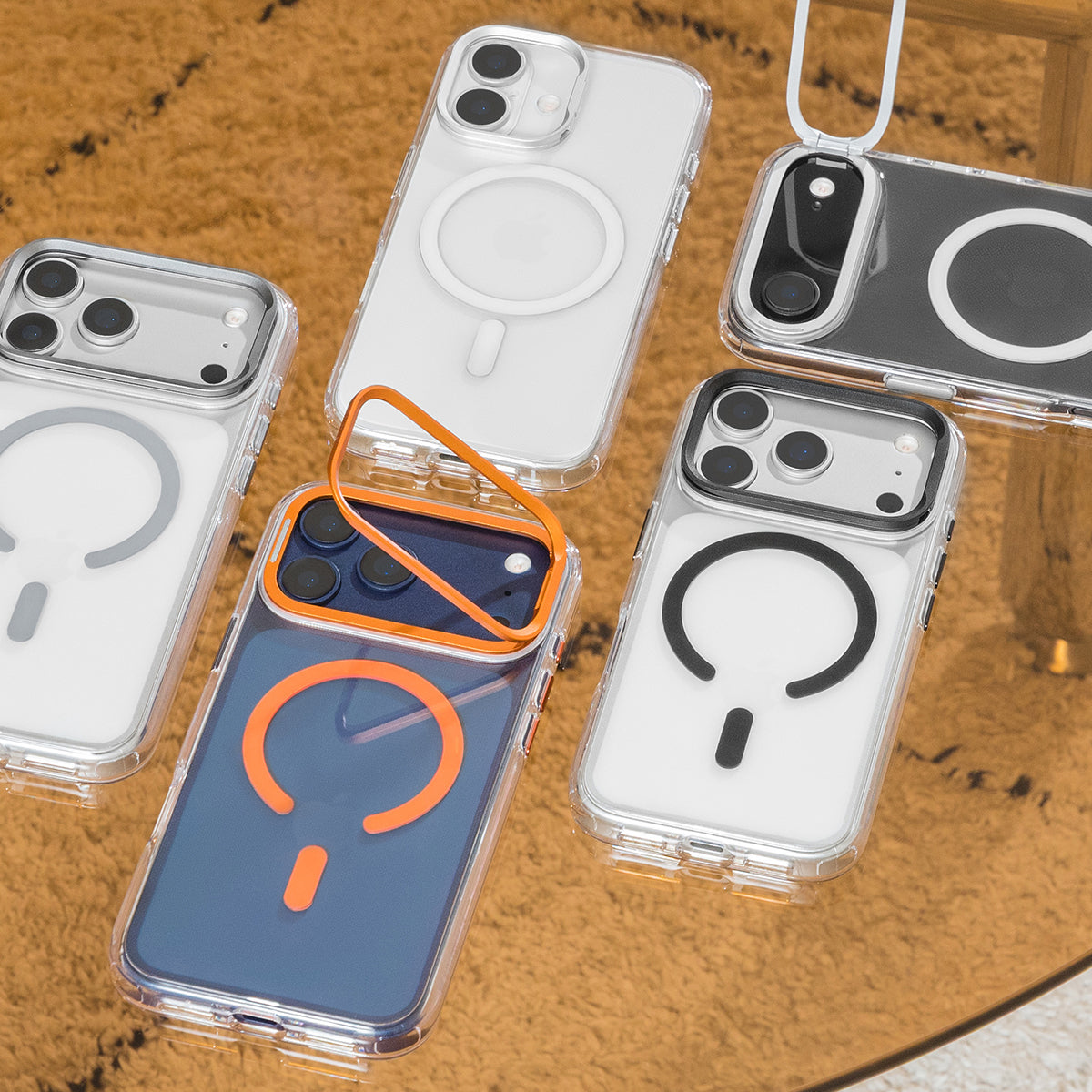 SwitchEasy LenStand M MagSafe Shockproof Stand Guard Protective Case Cover