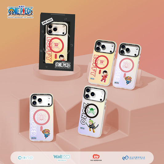 One Piece Q Egghead MagSafe All-inclusive Shockproof IMD Protective Case Cover