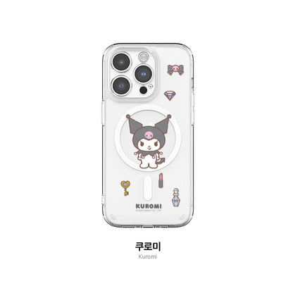 Sanrio Characters Lens Guard MagSafe Shockproof Transparent Case Cover