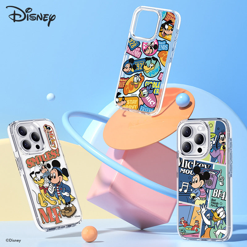Disney Animation Collage MagSafe Shockproof Transparent Protective Cover Case