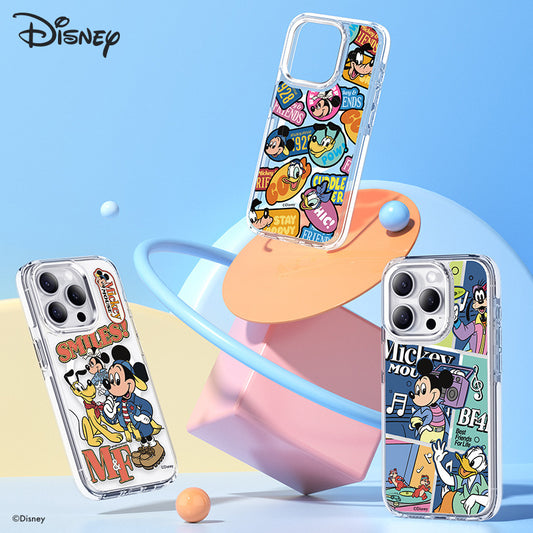 Disney Animation Collage MagSafe Shockproof Transparent Protective Cover Case