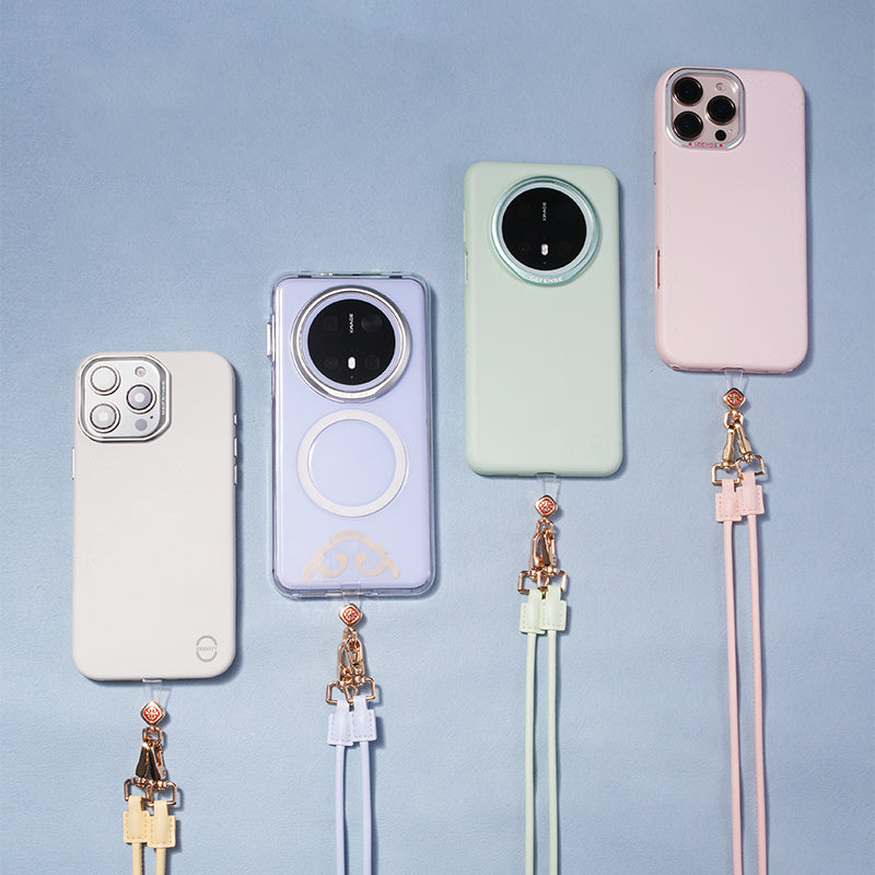 X-Doria Defense UDEMOS Genuine Leather Crossbody Strap Phone Lanyard